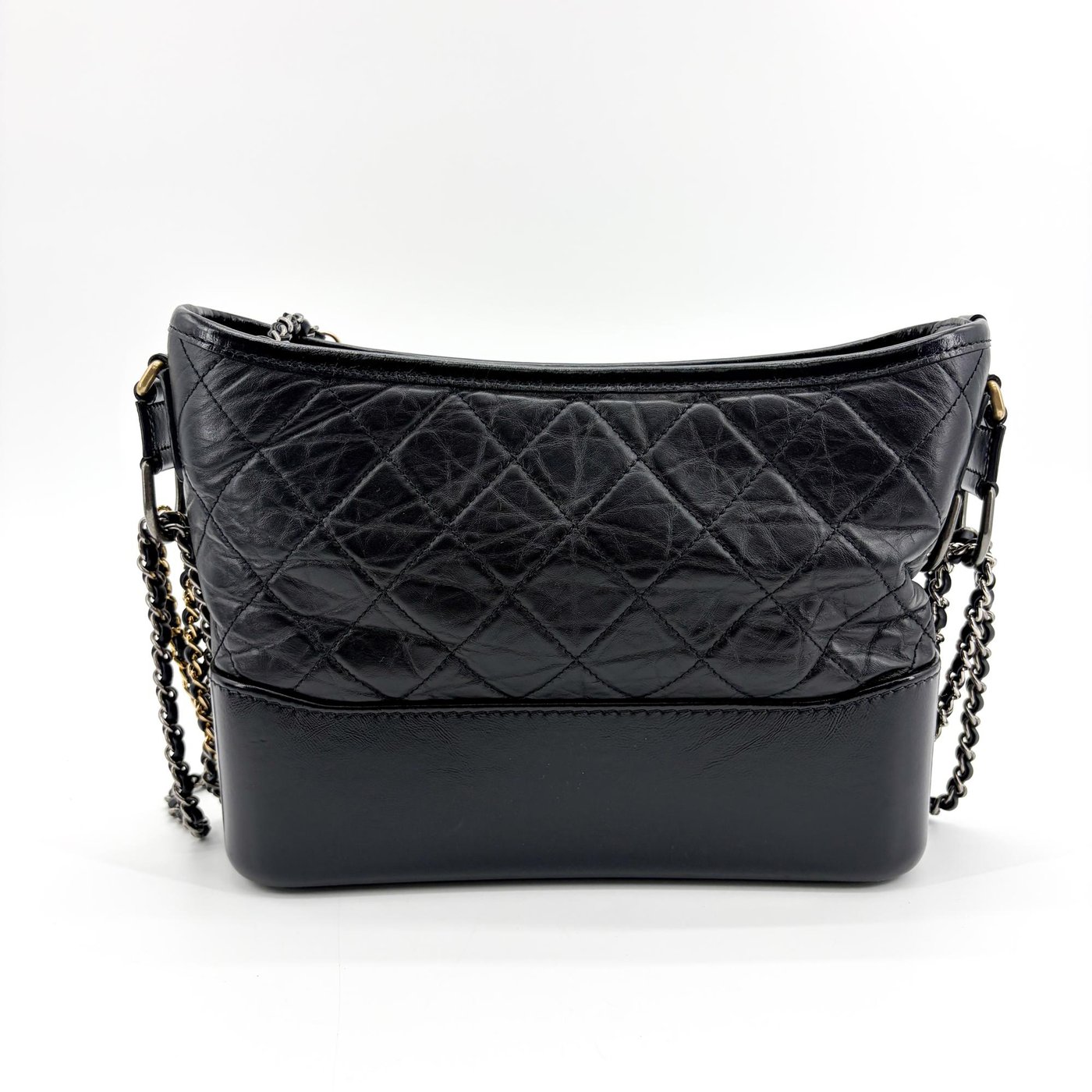 Chanel Gabrielle Hobo Quilted Aged Calfskin Small