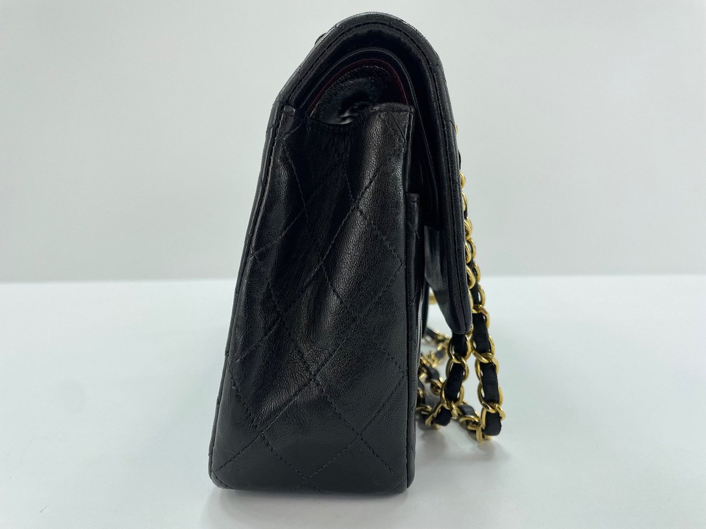 Chanel Classic Timeless Double Flap Quilted Lambskin Medium