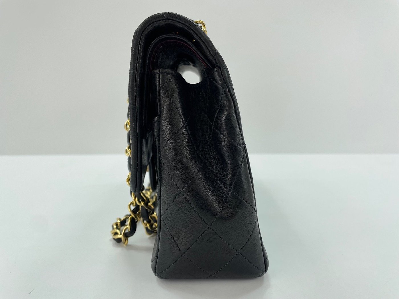 Chanel Classic Timeless Double Flap Quilted Lambskin Medium