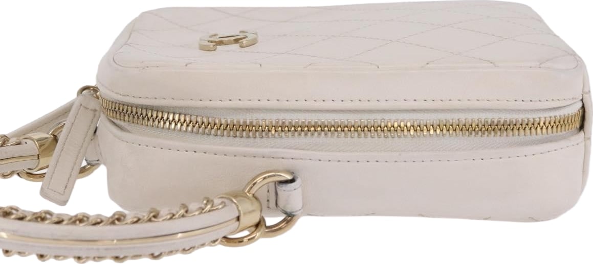 Chanel Zip Around Phone Case with Chain Quilted Lambskin