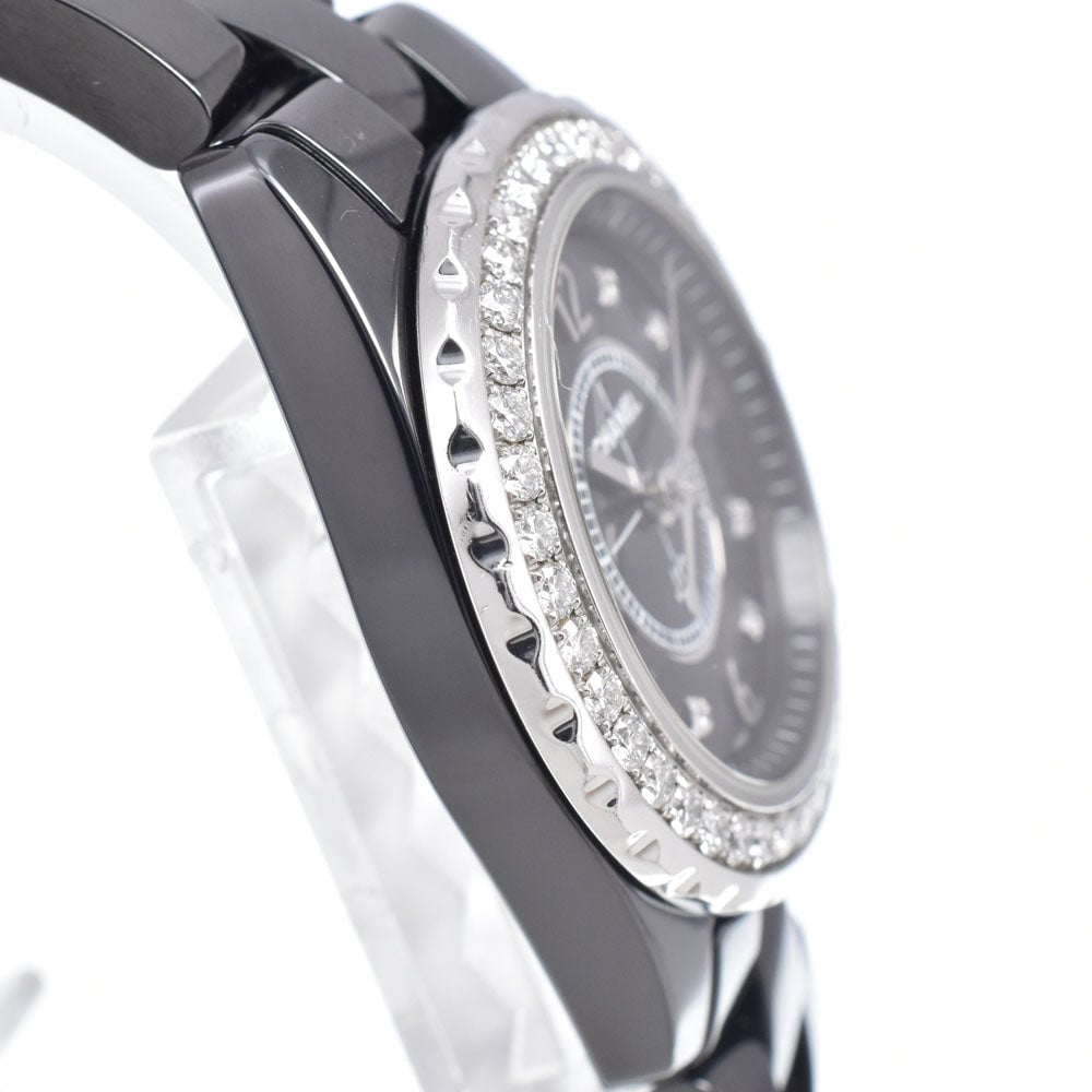 Chanel J12 Quartz Ceramic and Stainless Steel with Sapphire Bezel and Diamond Markers 29