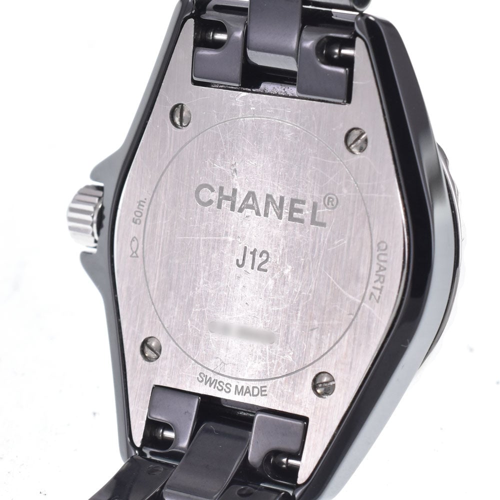 Chanel J12 Quartz Ceramic and Stainless Steel with Sapphire Bezel and Diamond Markers 29