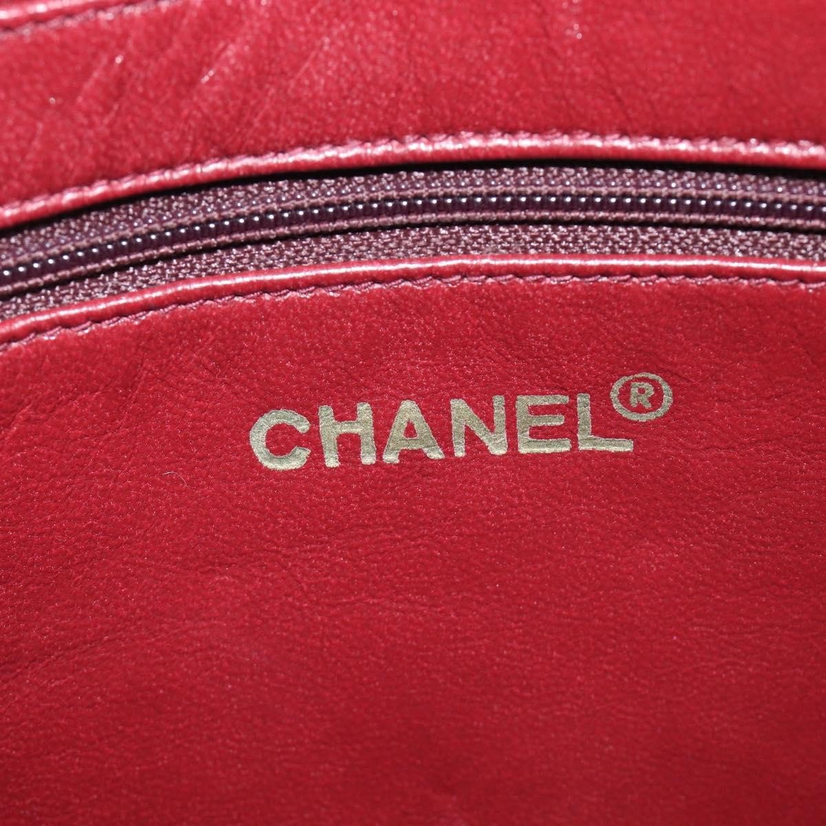 Chanel Vintage Front Pocket Camera Chevron Lambskin Small