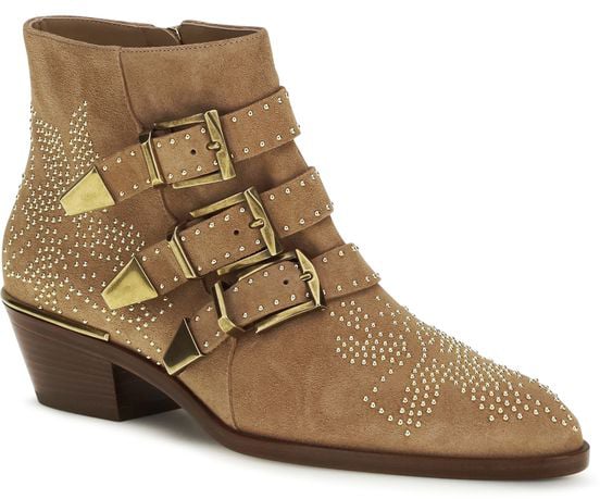 Chloé Multicolor Calf Leather Bos Taurus Ankle Boots