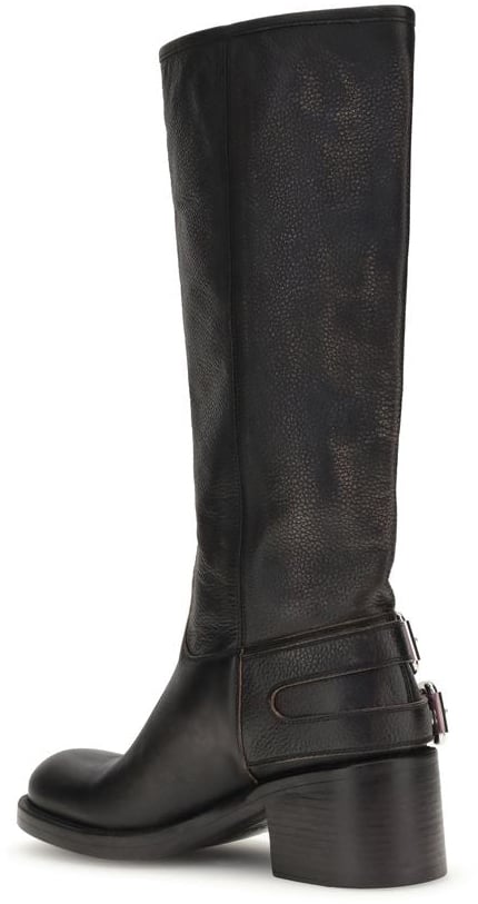 Chloé Black Calf Leather Bos Taurus Ankle Boots
