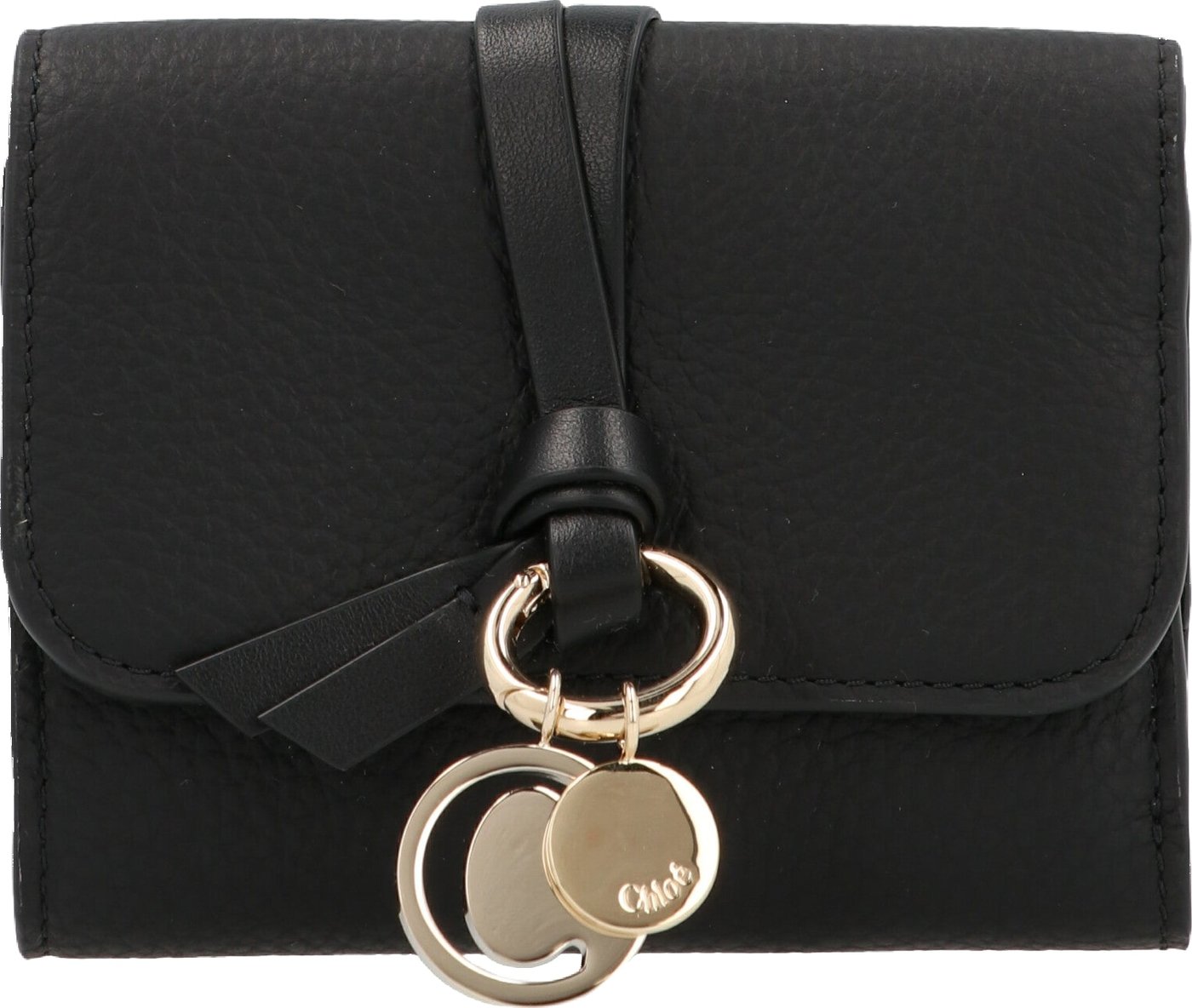 Chloé Black Calfskin Cardholder