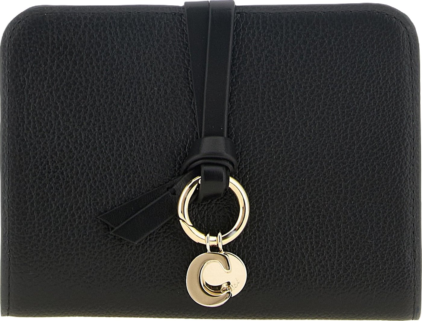 Chloé Black Calfskin Cardholder