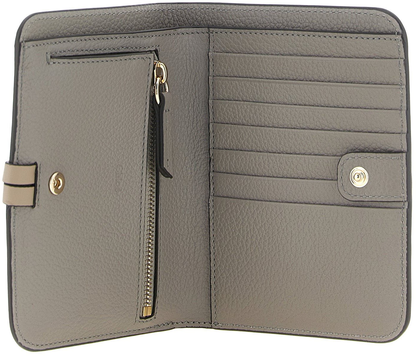 Chloé Gray Calfskin Cardholder