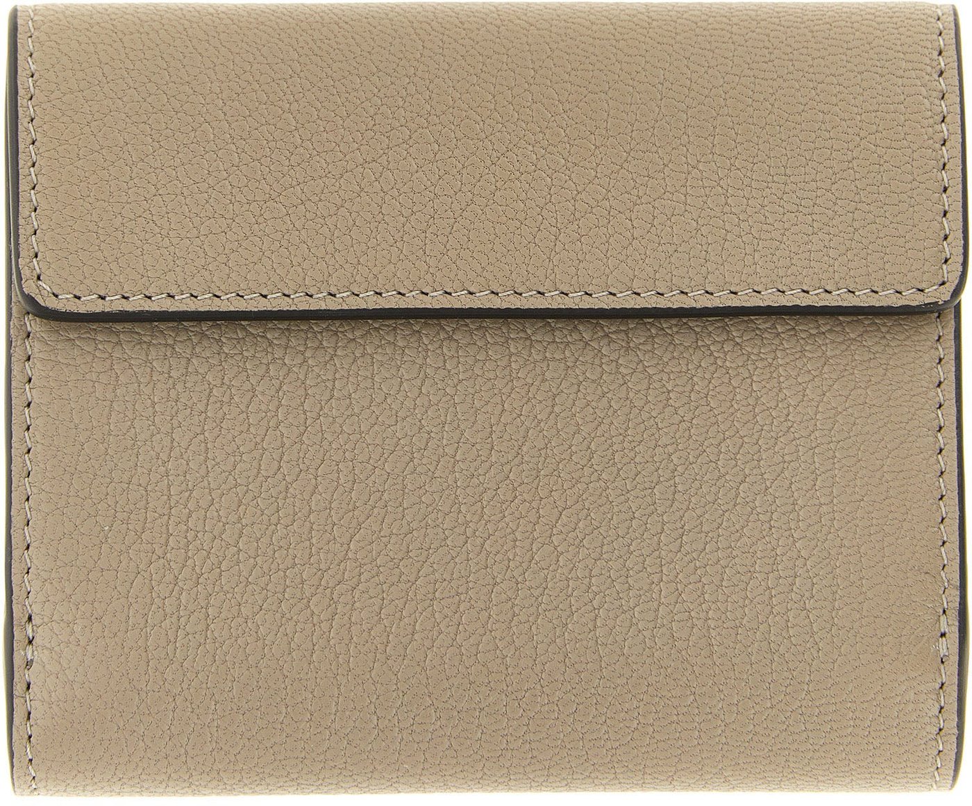 Chloé Beige Goatskin Cardholder