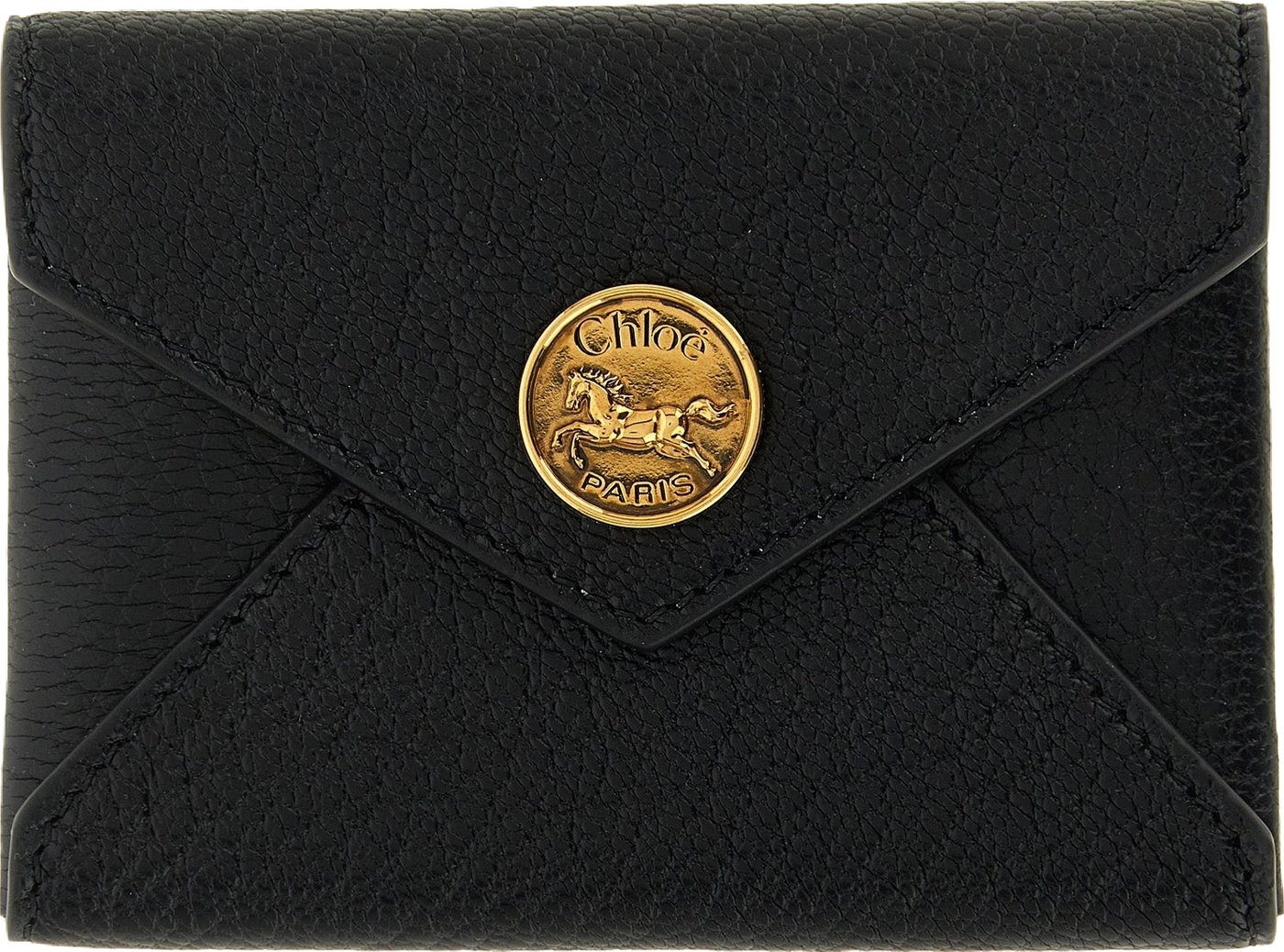 Chloé Black Goatskin Cardholder