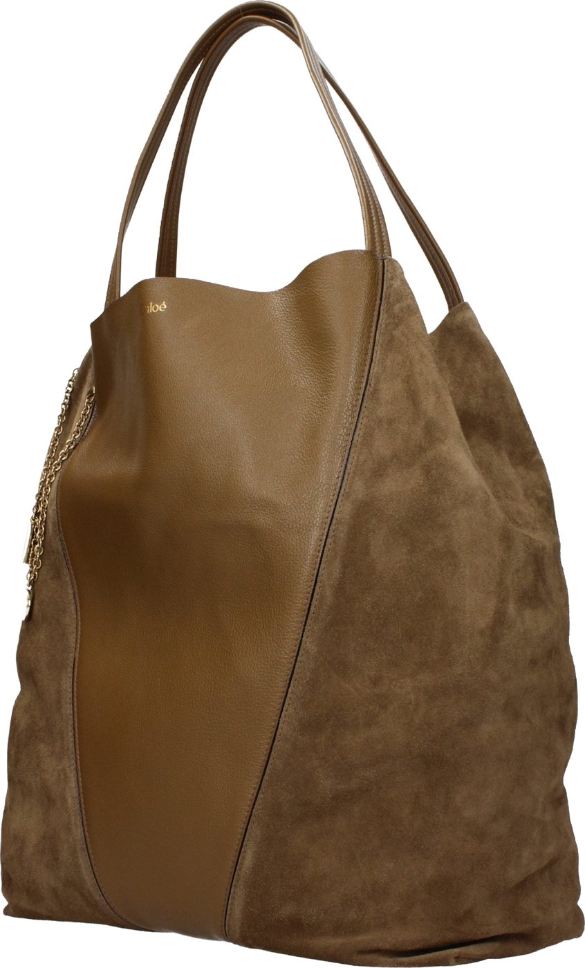 Chloé Brown Leather Shoulder Bag