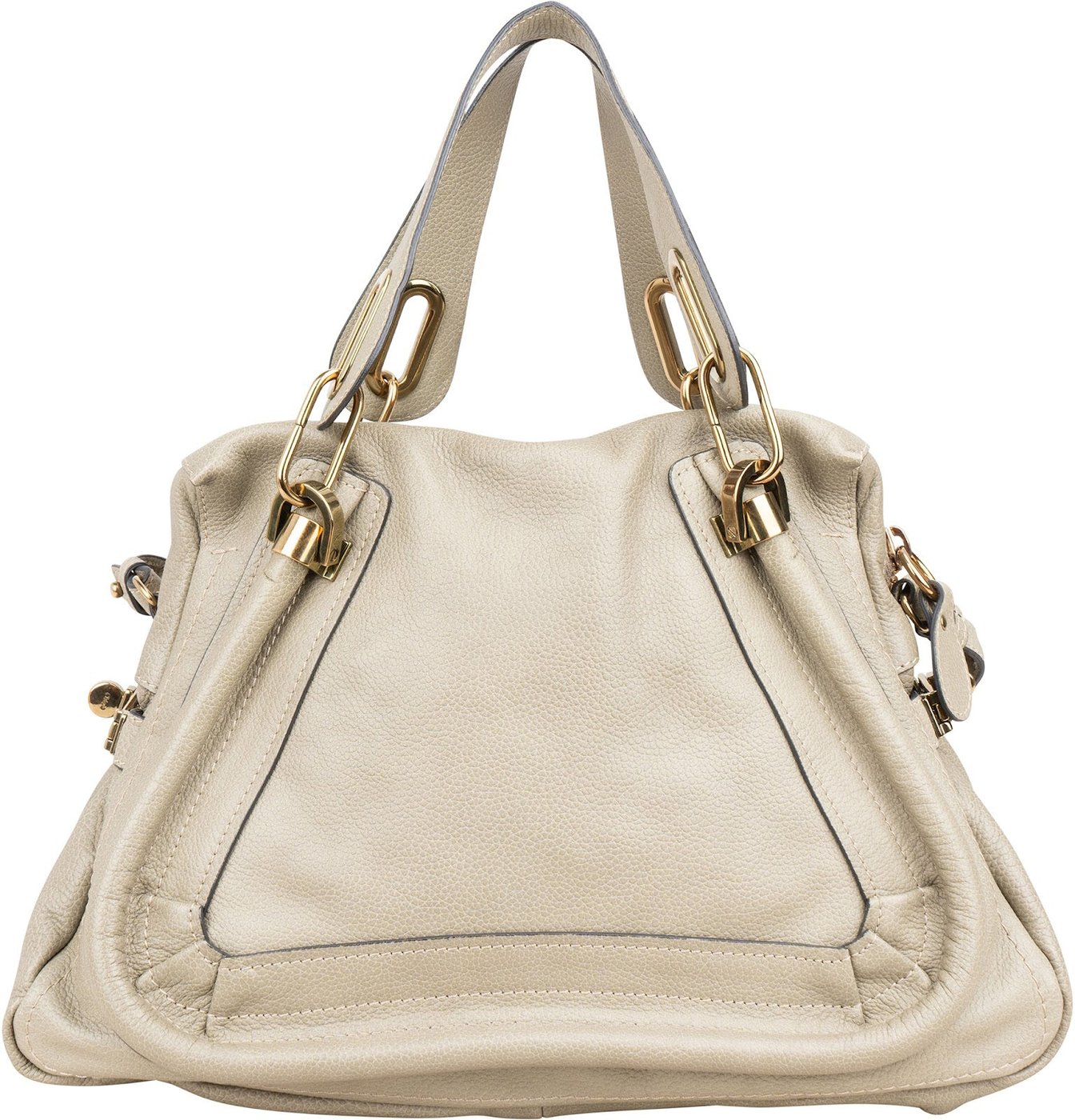 Chloé Grained Leather Paraty Shoulder Handbag