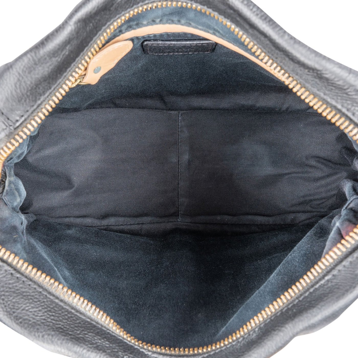 Chloé Black Leather Paraty Shoulder Handbag