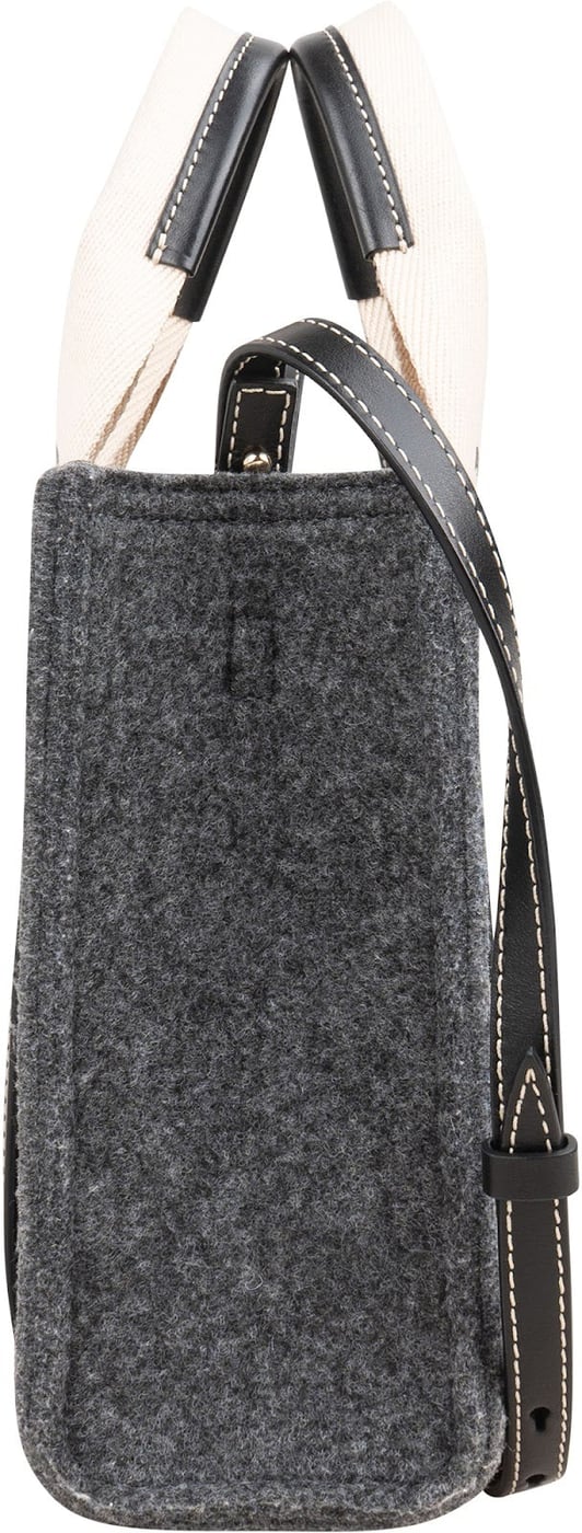 Chloé Felt Small Woody Tote Crossbody Handbag