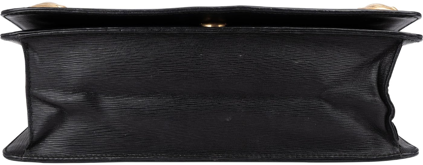 Chloé Ribbed Leather Music Box Flap Crossbody Bag