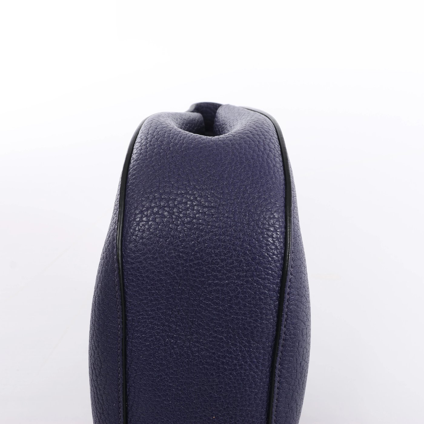 Chloe Drew Leather Chain Crossbody Bag in Purple