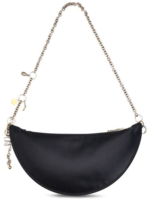 Chloé Black Calf Leather Bos Taurus Shoulder Bag