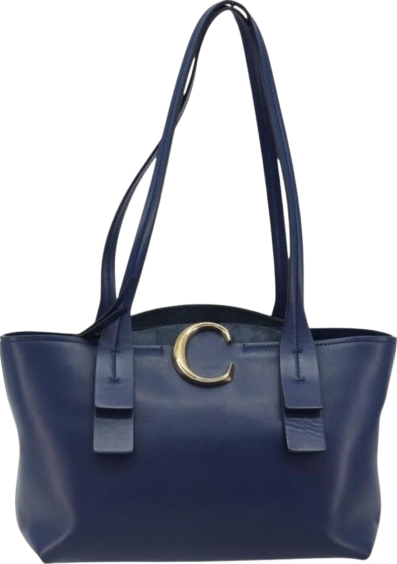 Chloe C Zipped Leather Small