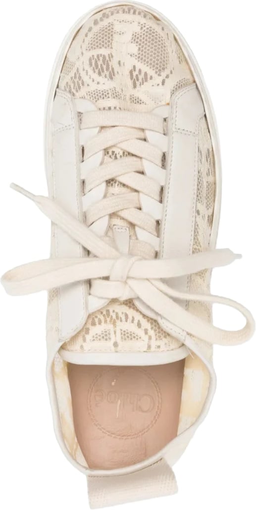 Chloé Lauren Women's Sneakers Beige