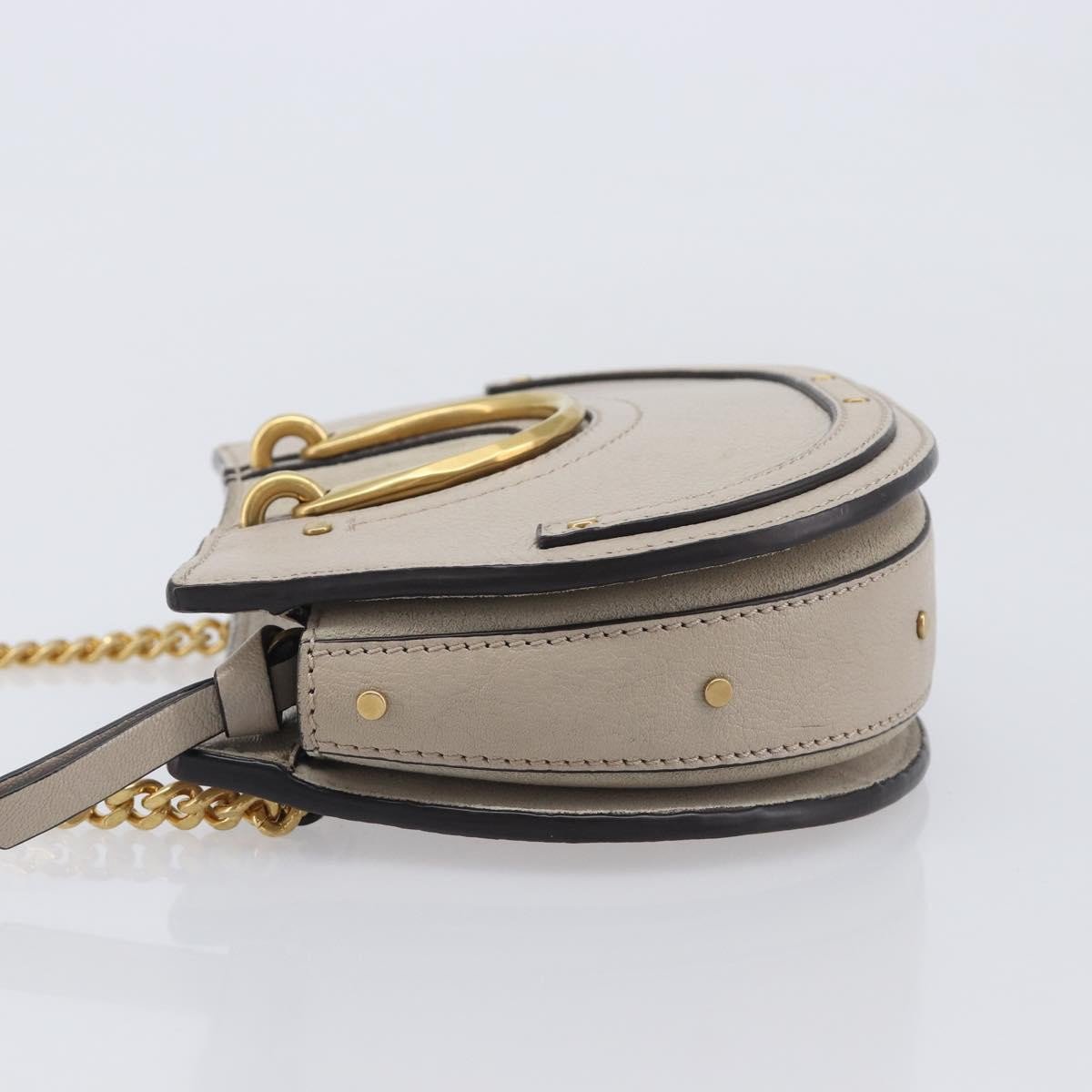 Chloe Pixie Belt Leather and Suede Mini
