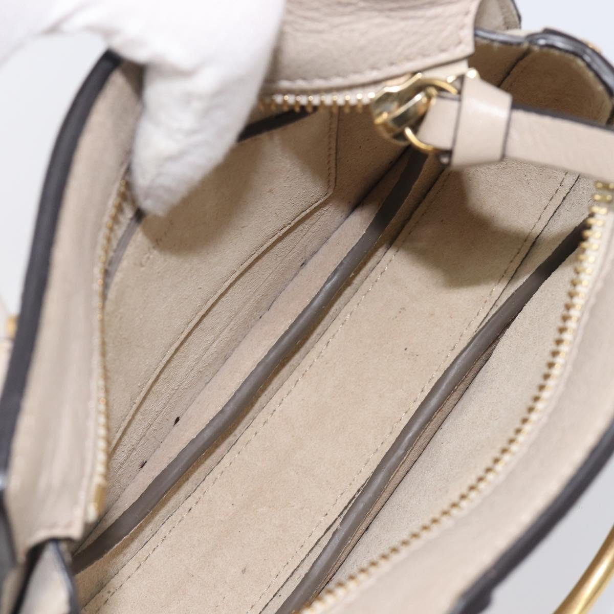 Chloe Pixie Belt Leather and Suede Mini