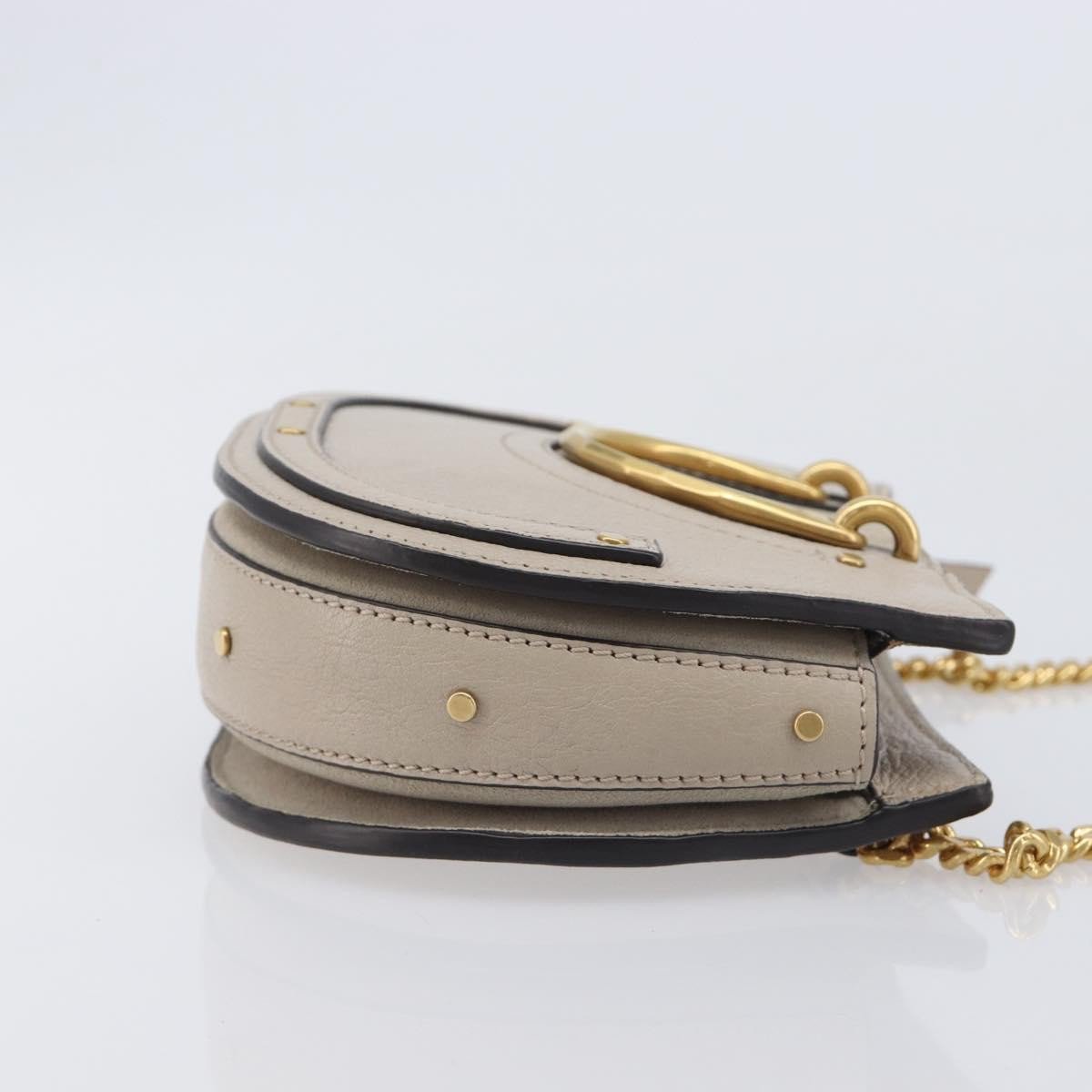 Chloe Pixie Belt Leather and Suede Mini