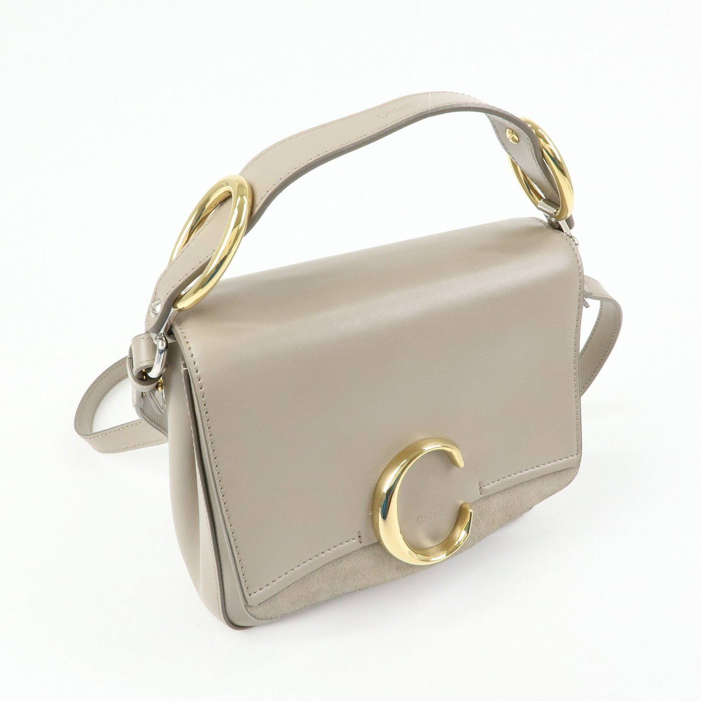 Chloe C Shoulder Bag Leather Mini