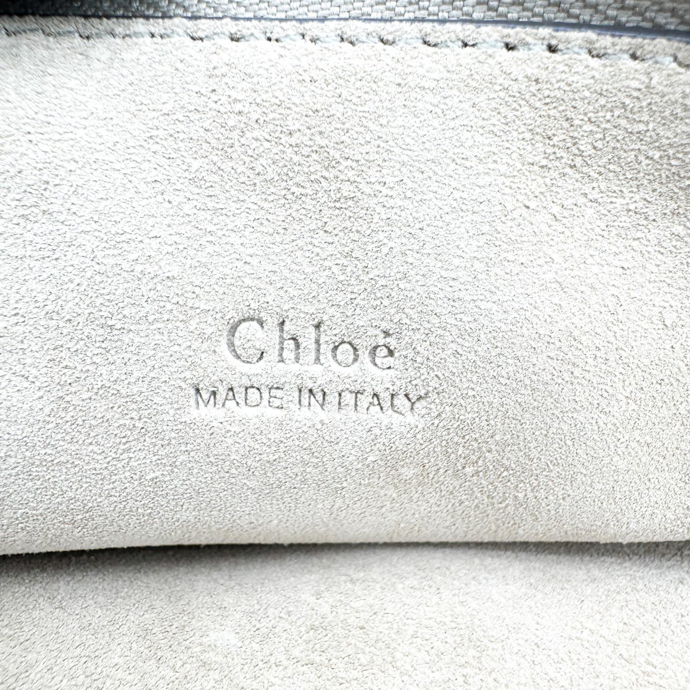 Chloe Faye Leather and Suede Medium
