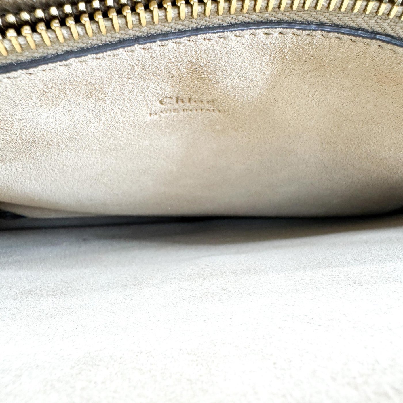 Chloe Faye Leather and Suede Medium