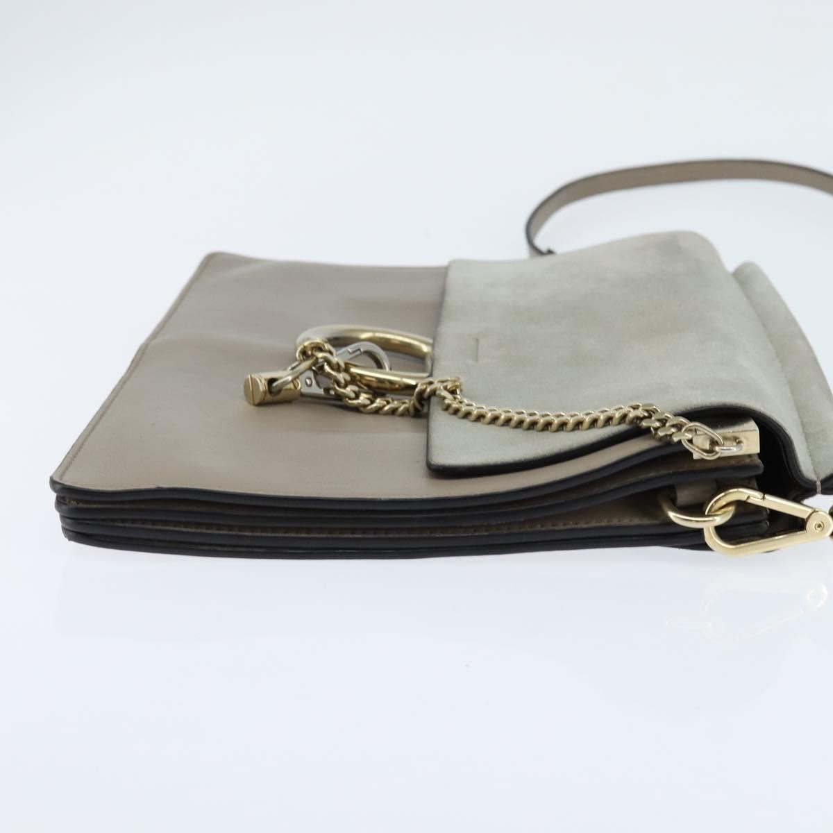 Chloe Faye Leather and Suede Medium