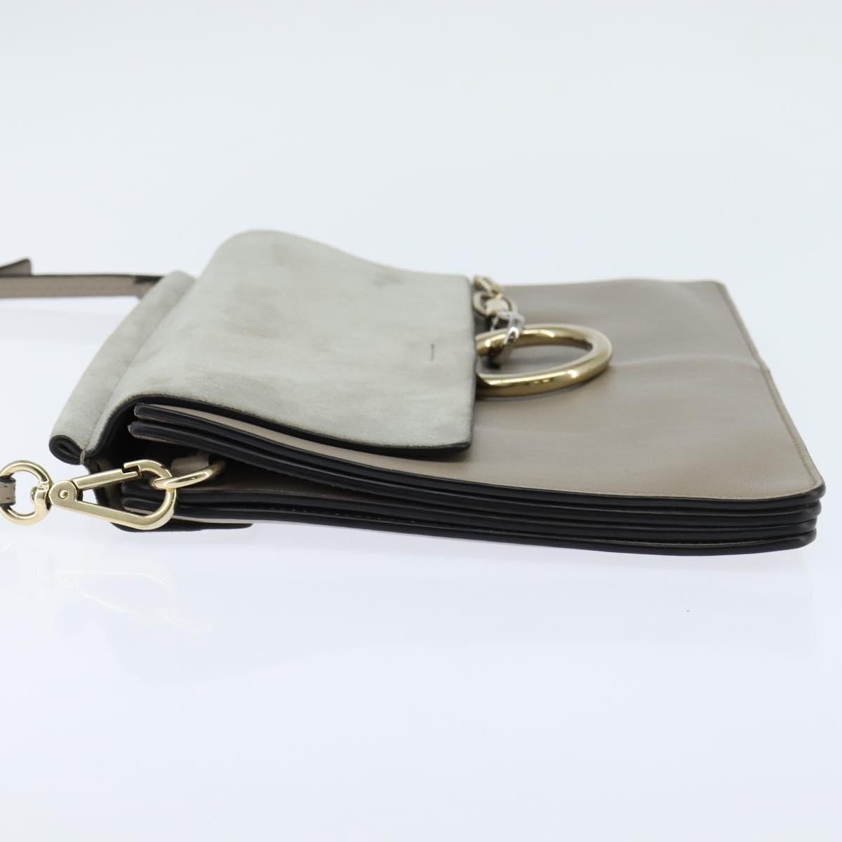 Chloe Faye Leather and Suede Medium