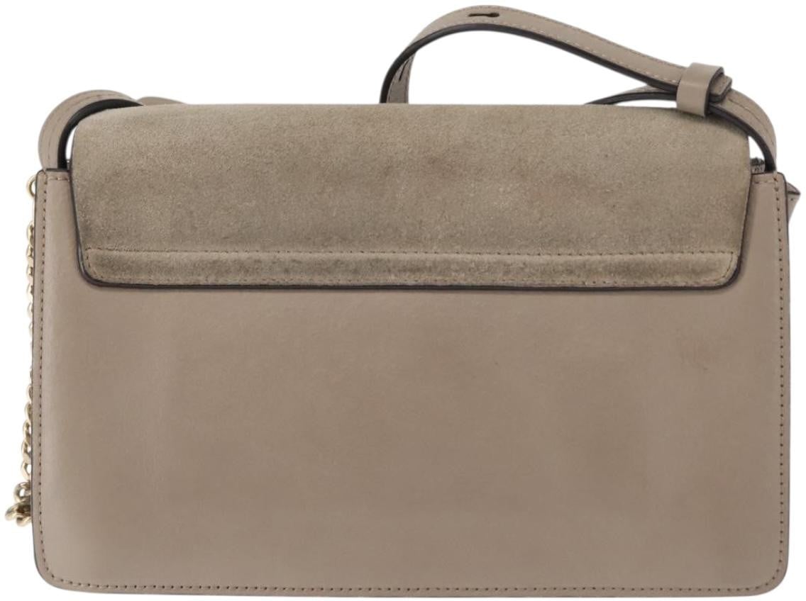 Chloe Faye Leather and Suede Small