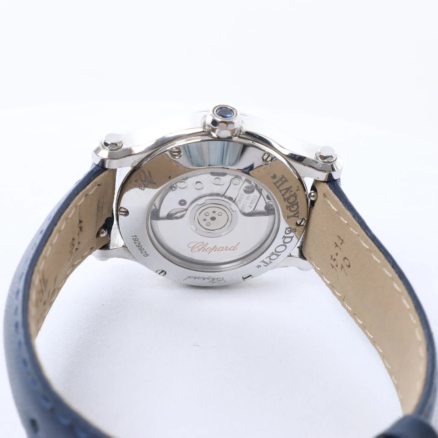 Chopard Happy Sport 278573-3001 1929925 SS AT Watch with Silver Dial