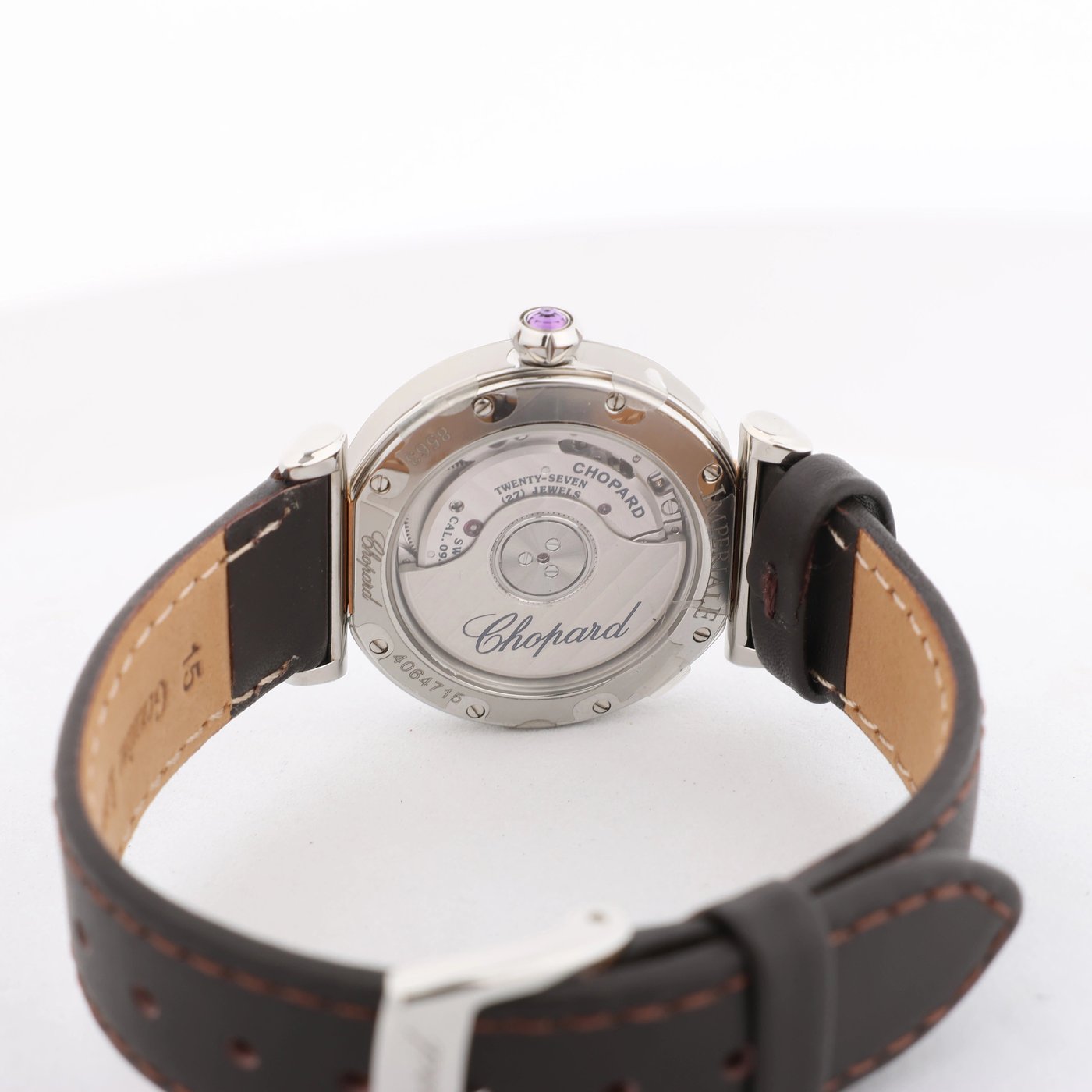 Chopard Imperiale 388563-6013 4064715 SS AT Watch with White Shell Dial