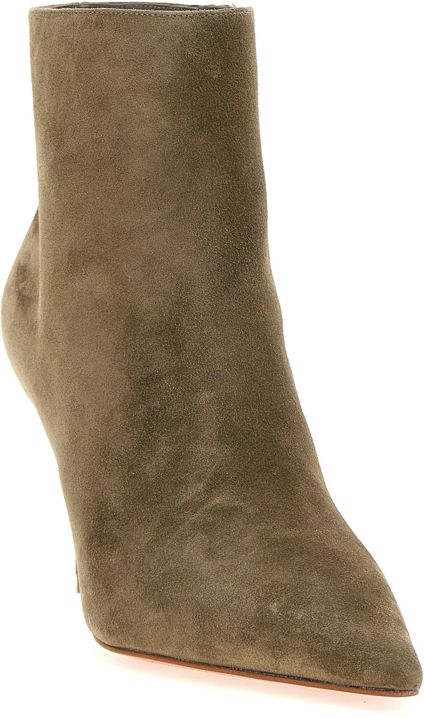 Christian Louboutin Beige Calfskin Ankle Boots