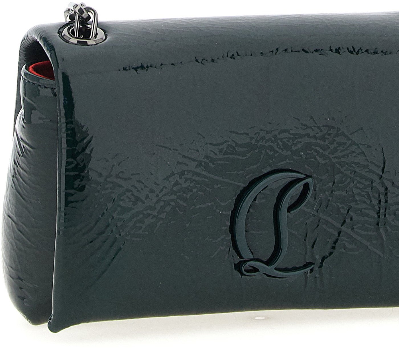 Christian Louboutin Bicolor Calfskin Crossbody Bag