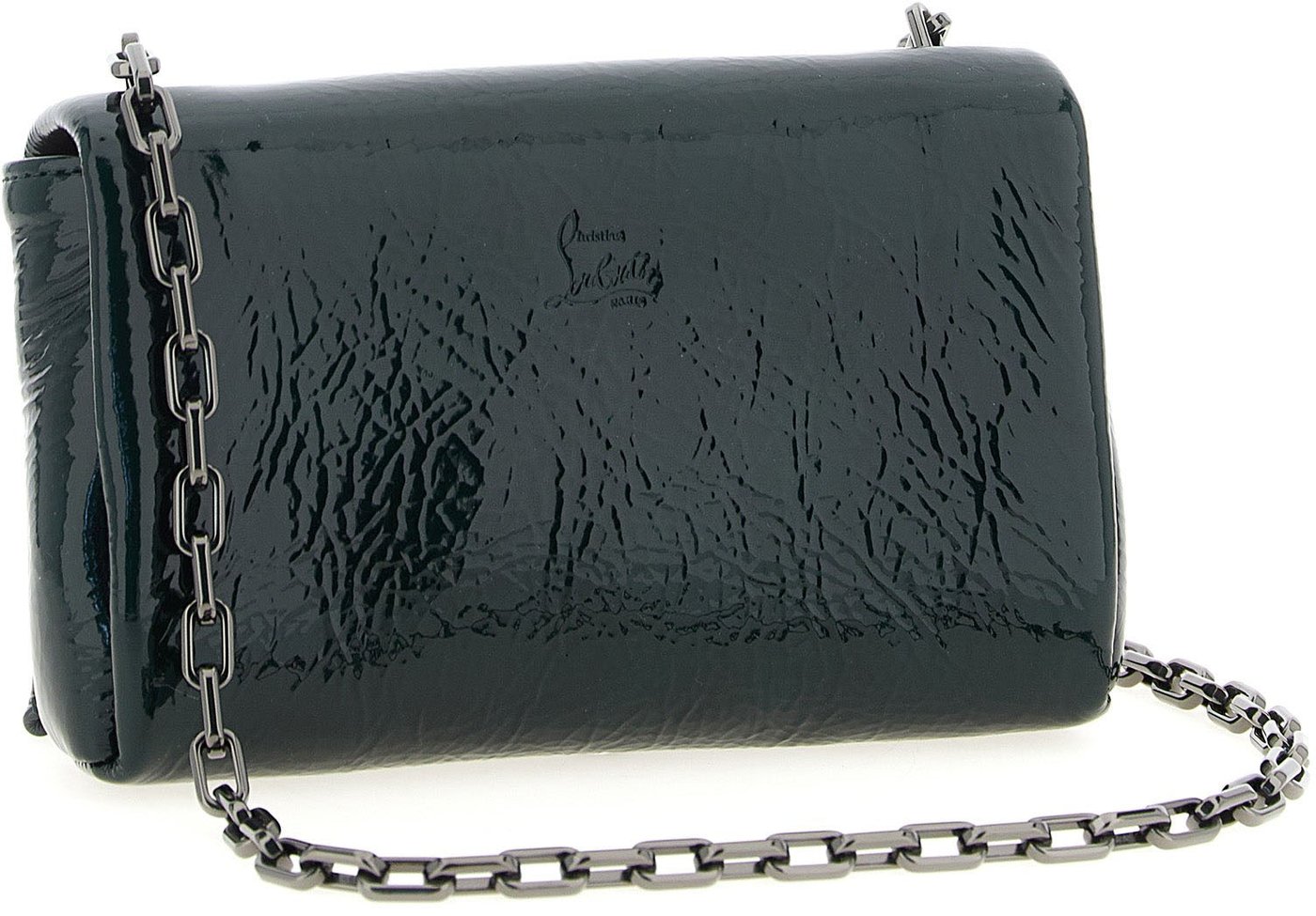 Christian Louboutin Bicolor Calfskin Crossbody Bag