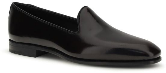 Church's Bordeaux Calf Leather Bos Taurus Slip-On Loafers