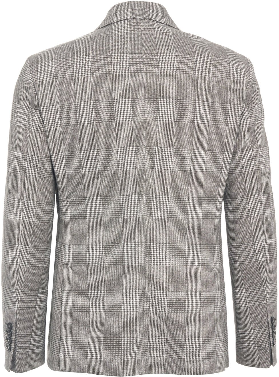Blazer with check pattern