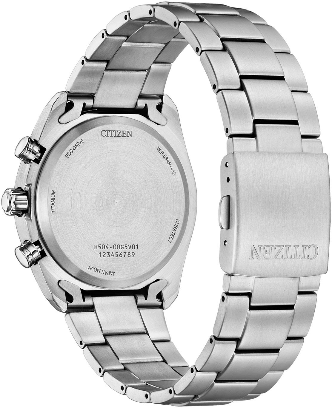 AT2590-59A Super Titanium Eco-Drive horloge 40 mm