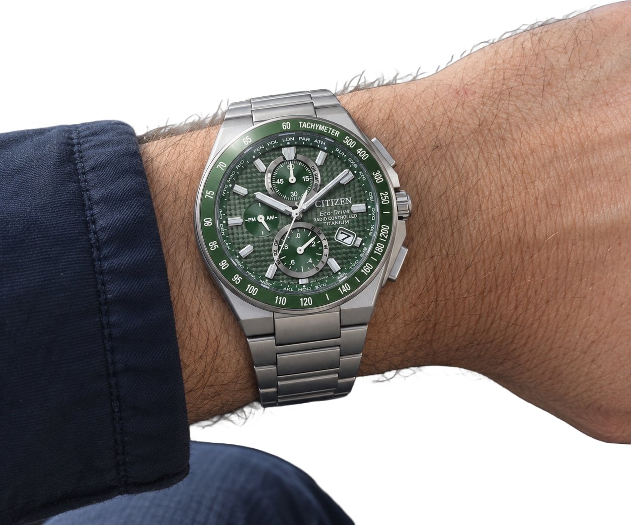 Sky AT8398-53X Promaster Sky Eco-Drive Super Titanium horloge