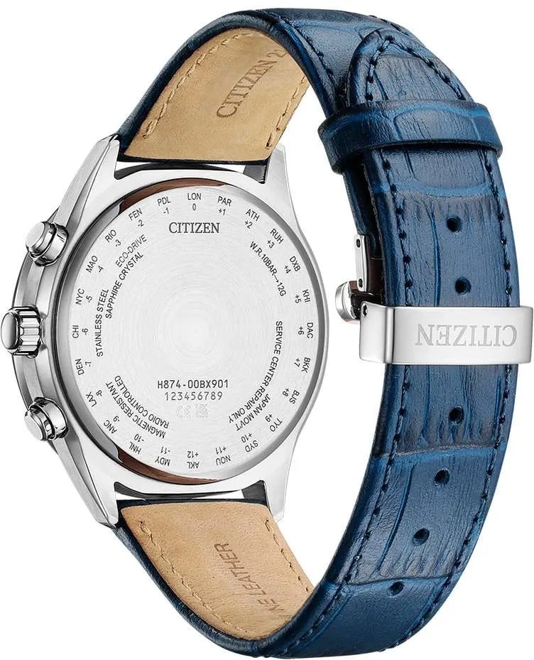 BY1030-09A Radio Controlled Moon Phase horloge