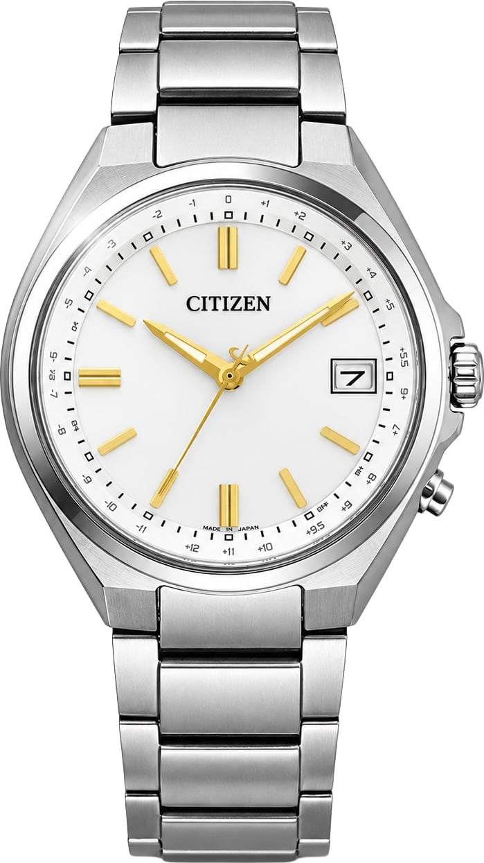 CB1160-55A Radio Controlled Eco-Drive Super Titanium horloge