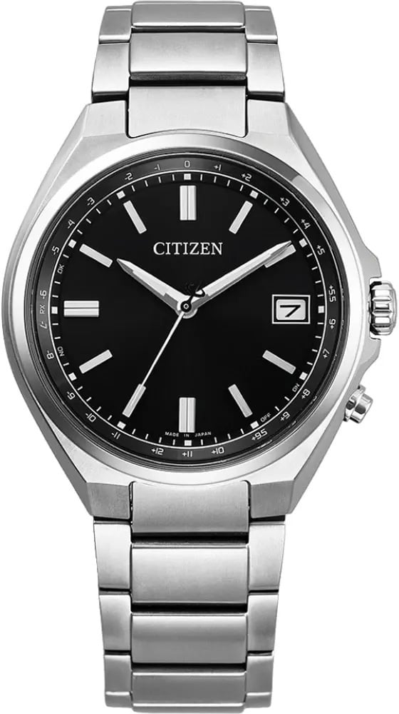 CB1160-55E Radio Controlled Eco-Drive Super Titanium horloge