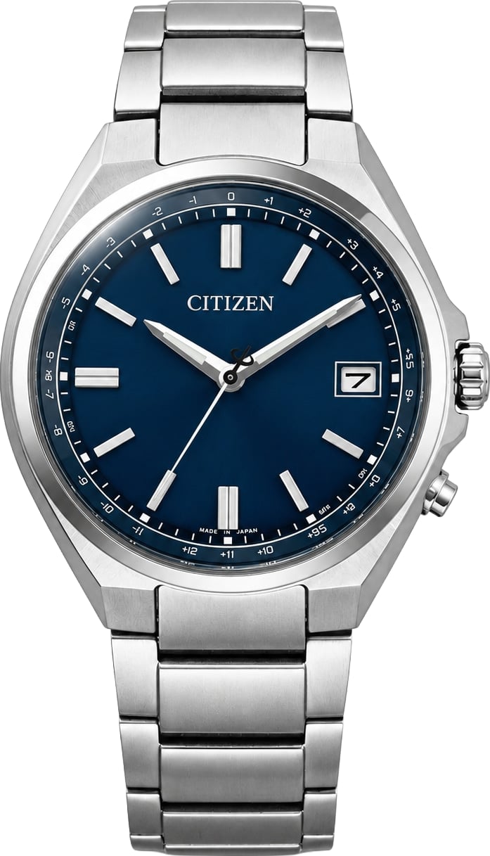 CB1160-55L Radio Controlled Eco-Drive Super Titanium horloge