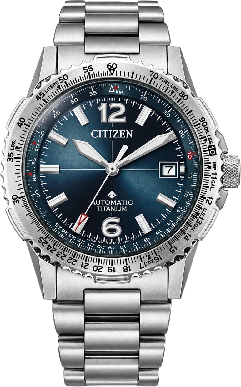 NK0040-58L Tsuyosa Promaster Sky automatisch titanium horloge