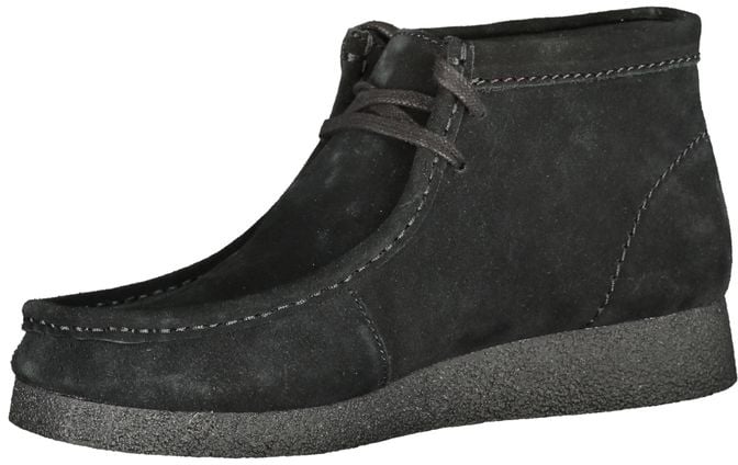 Clarks Nero Leather Men Sneaker