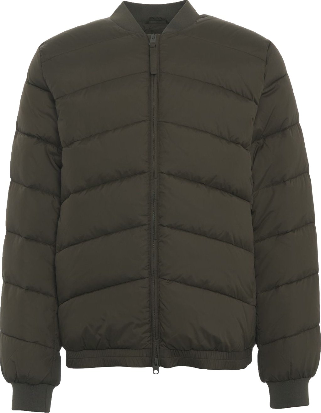 Quilted bomber jacket