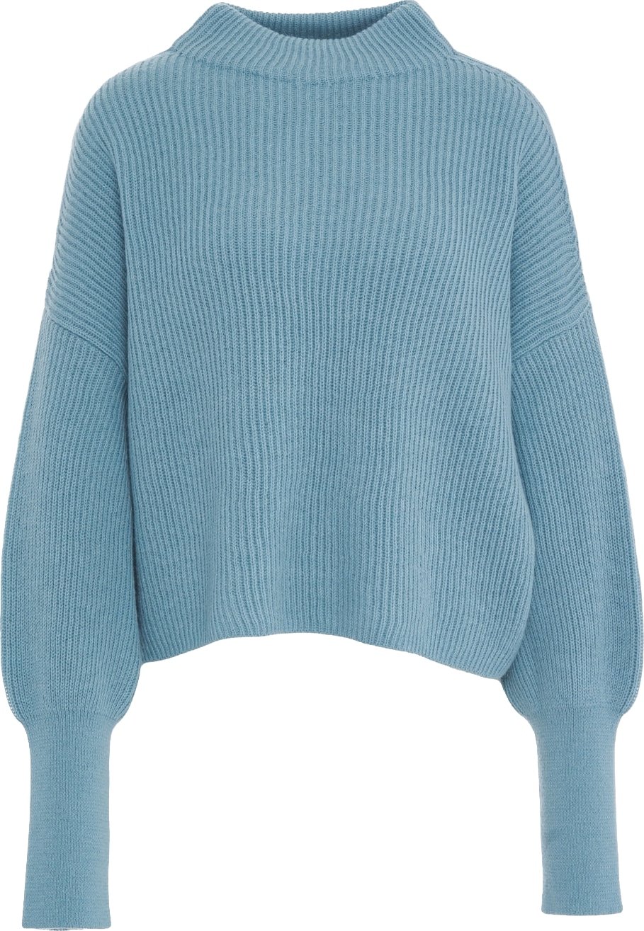 Sweater with ribbed cuffs