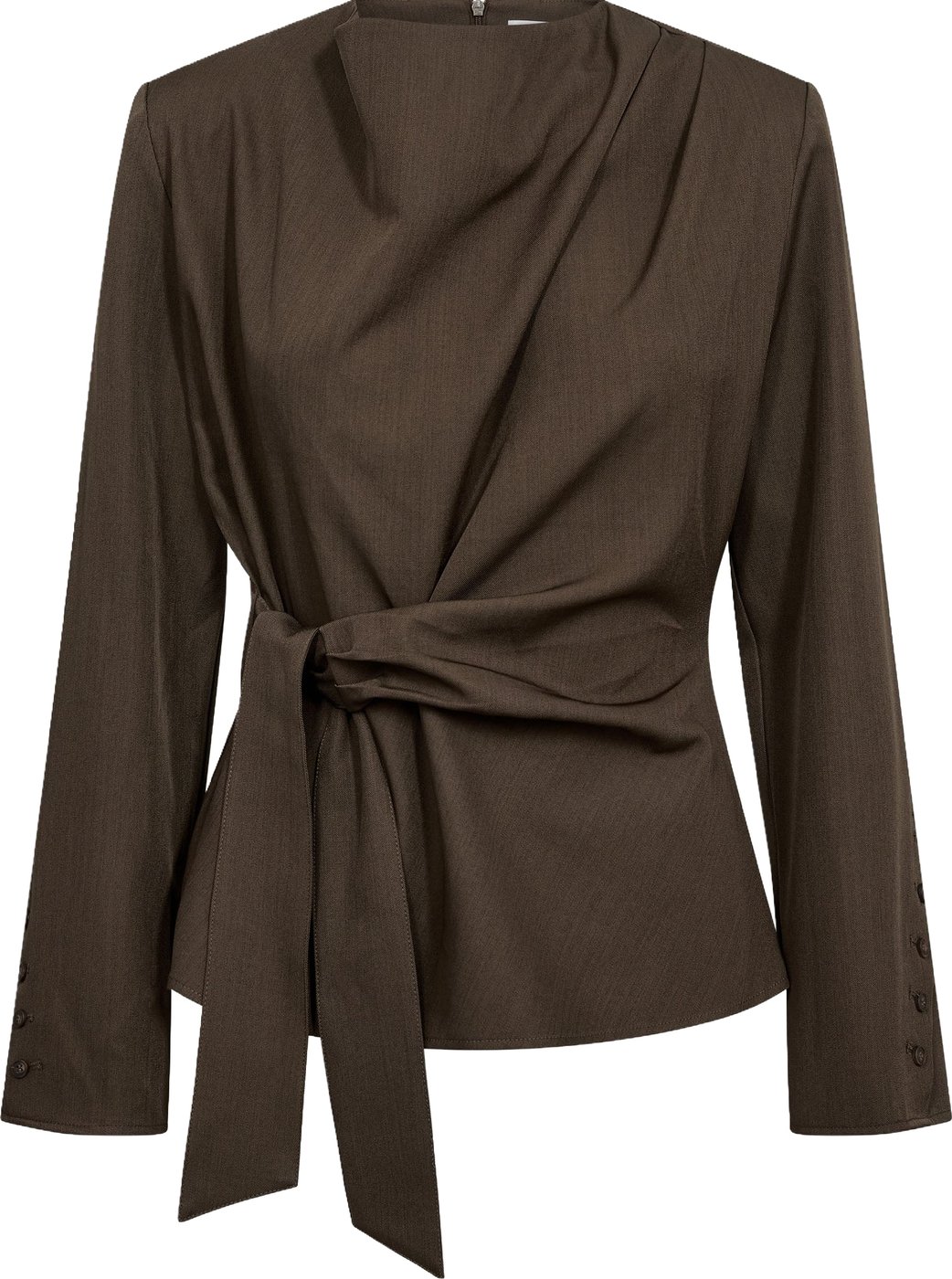 Co Couture Luna Cc Pleat Donkergroen 500514